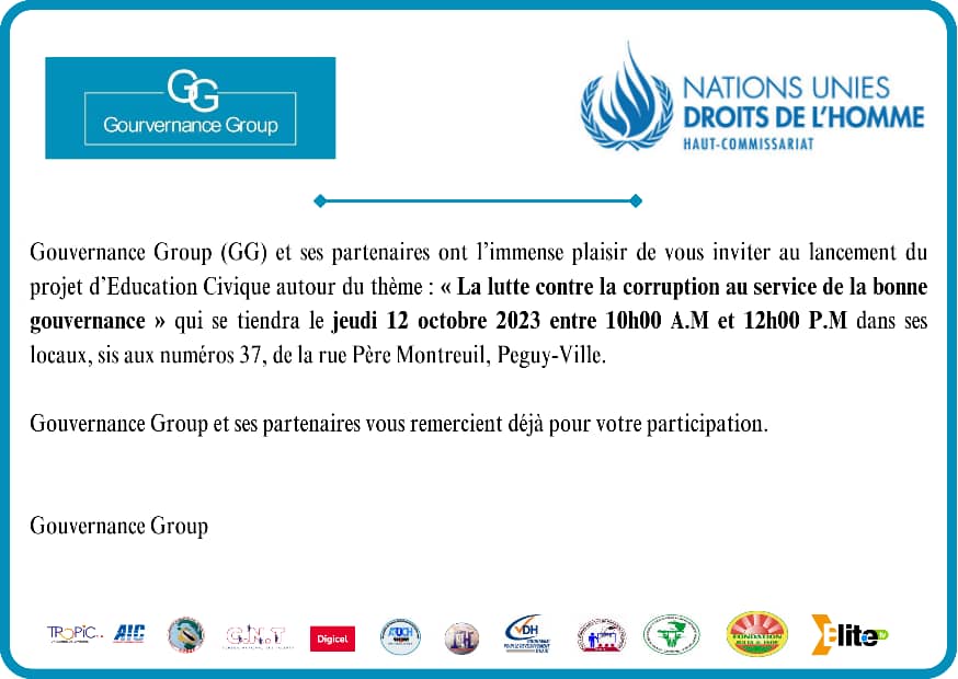 Formation Gouvernance Group GG
